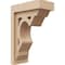 Ekena Millwork 4"W x 8"D x 12"H Classic Sheridan Rough Cedar Woodgrain TimberThane Corbel, Primed Tan CORUR04X08X12SHERCPR - alternate 1